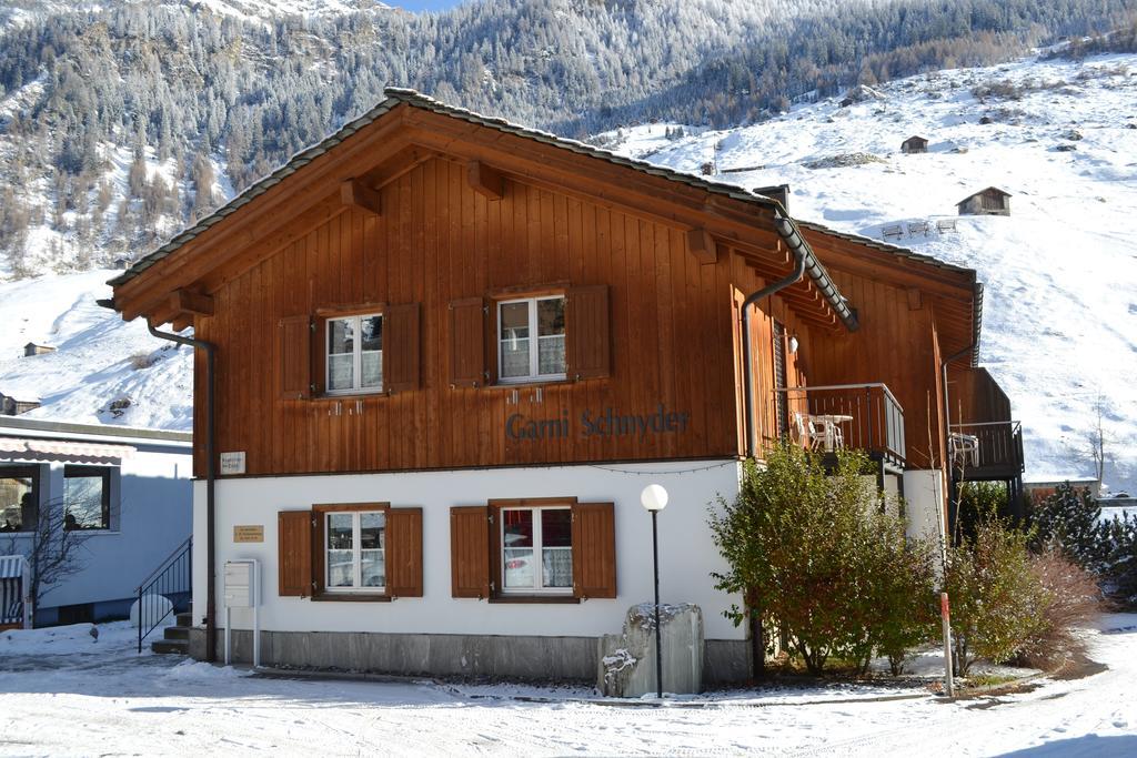 Schnider Bed&Breakfast Und Cafe Vals Exterior photo