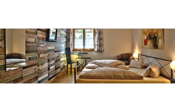 Schnider Bed&Breakfast Und Cafe Vals Room photo